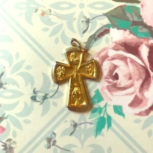 Alex And Ani Sacred Cross necklace charm